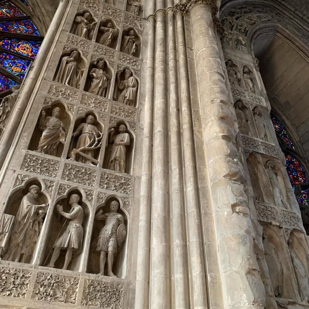 Reims aussi, la neige, la cathédrale, les rois im… - Antoine Vigne