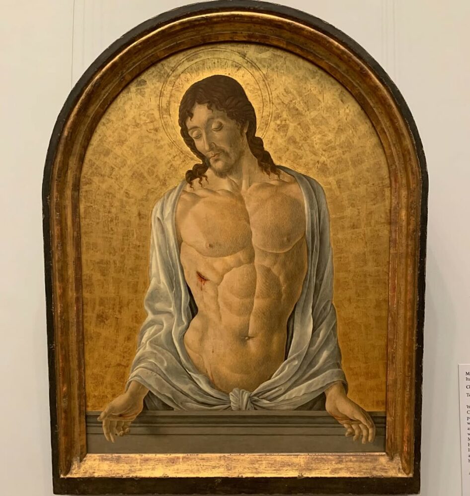 Marco Zoppo, Christ as the man of sorrows, 1470 Ce… - Antoine Vigne