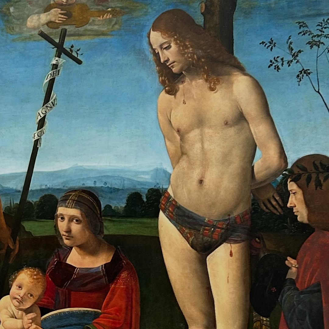 L’histoire de la peinture religieuse se mélange ét… - Antoine Vigne