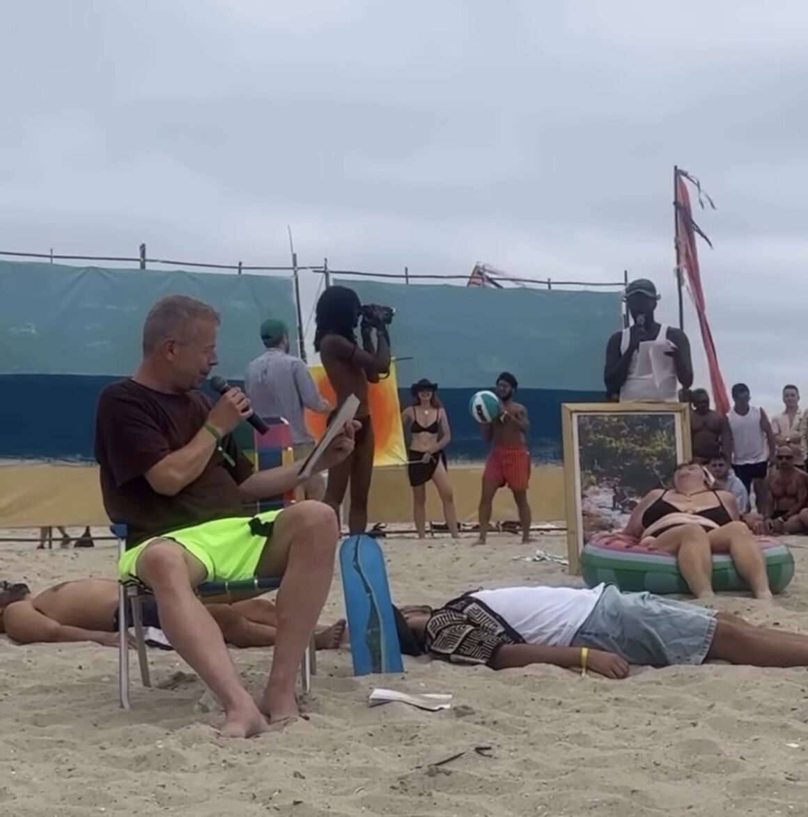 Nile Harris, la plage, samedi d’été - Antoine Vigne