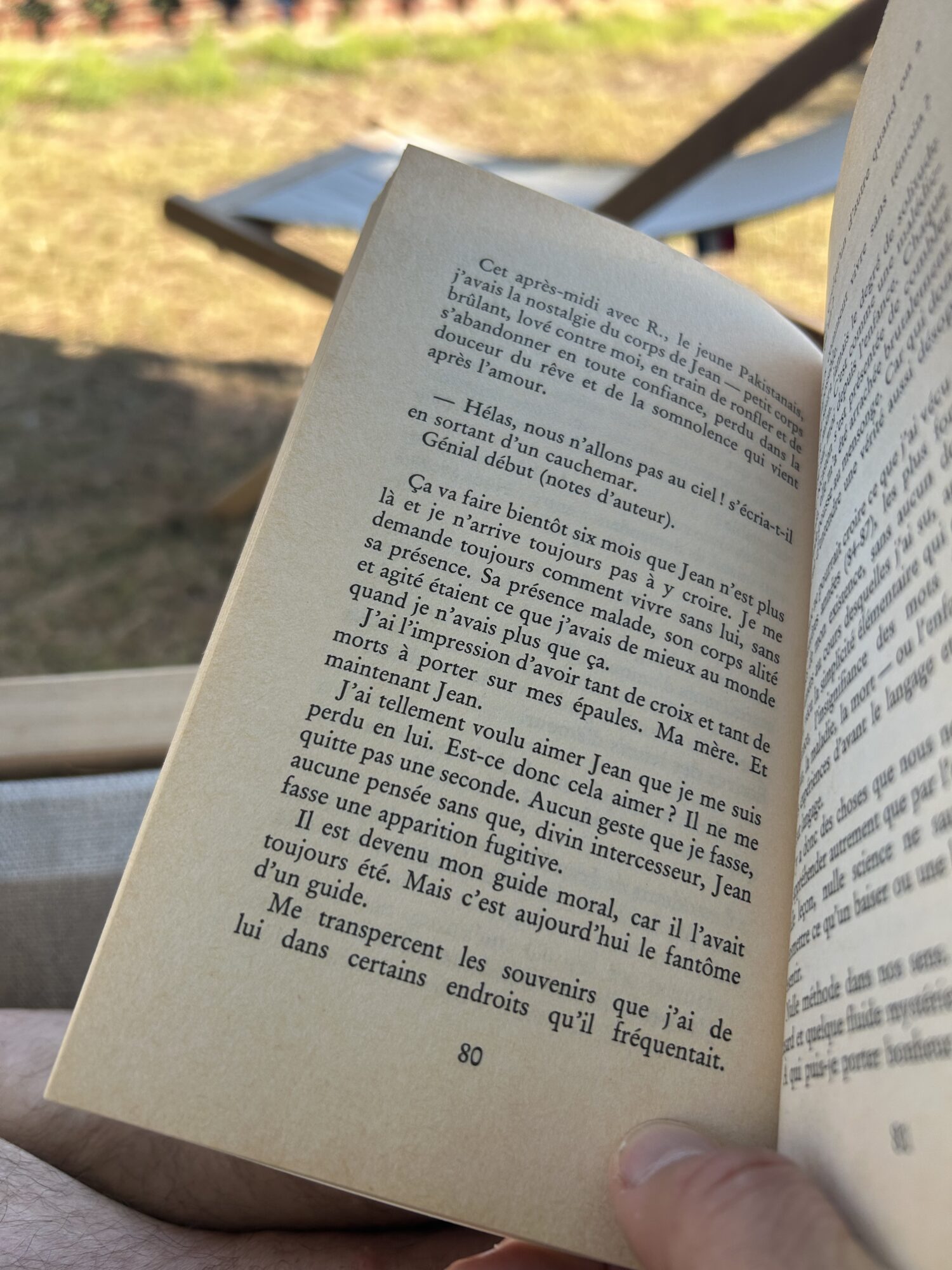 Ce matin, je reprends mon souffle - Antoine Vigne