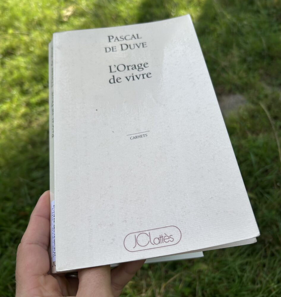 L’Orage de vivre - Antoine Vigne